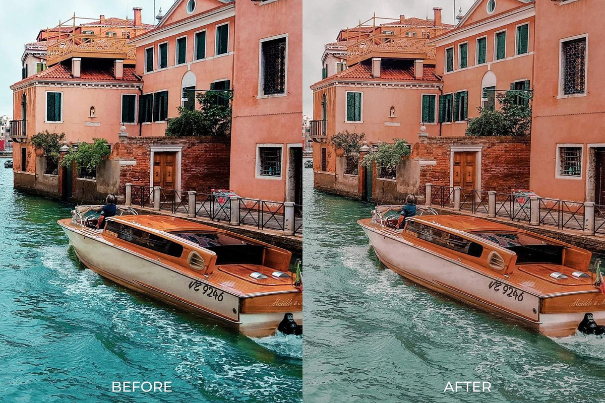 5 VENICE LIGHTROOM PRESETS, an Action Add-On by Emma Kate Creative (Photo 9 of 10)