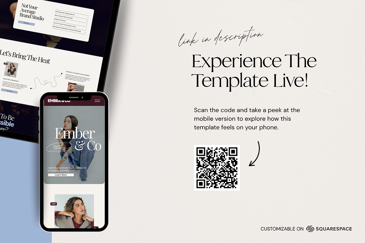 Squarespace Website Template Bold, a Squarespace Template by Breah Designs (Photo 8 of 10)