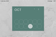 Minimalist Calendar 2024 (InDesign), an Object Graphic by Kessens (Thumbnail 22 of 28)
