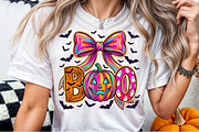 Halloween Boo PNG Coquette Pumpkin, a Work Illustration by Sublimation Artist (Thumbnail 6 of 9)
