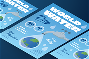 World Water Day Flyer Set, a Flyer Template by Annora Studio (Thumbnail 5 of 6)