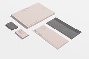 Topographic Map Stationery Set, a Stationery Template by Hello Mart (Thumbnail 2 of 5)