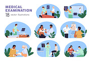 Medical examination & health checkup, a Healthcare Illustration by Good Studio (Thumbnail 1 of 19)