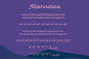 Alibon Arabic Typeface, a Serif Font by alit design (Thumbnail 8 of 16)