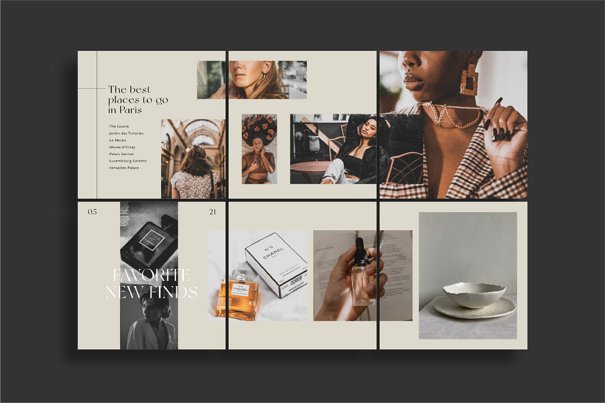 Paris - 35 Instagram Feed Posts, a Social Media Template by TheFisherCreative (Photo 5 of 12)