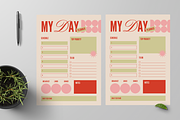 My Day Planner, a Flyer Template by Annora Studio (Thumbnail 2 of 6)