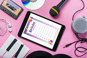 Happy Birthday List Templates, a Templates & Theme by TemplateCastleStore (Thumbnail 7 of 9)