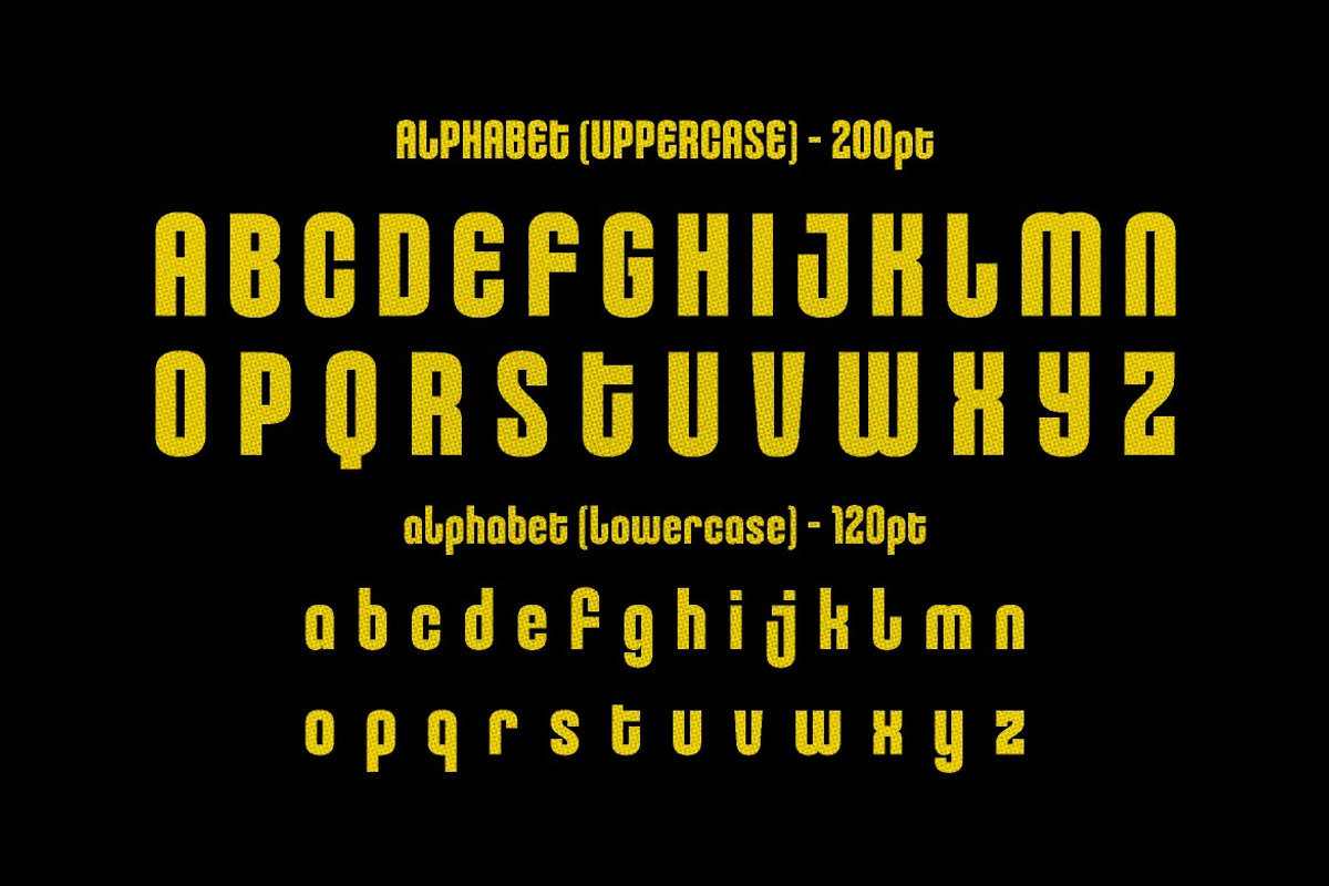 Rosens, a Sans Serif Font by graphicook (Photo 3 of 10)