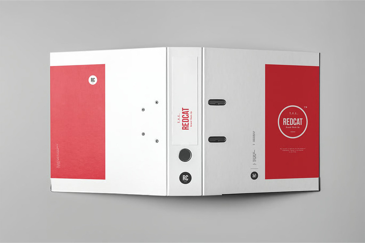 Binder Mock-up, an Advertising Mockup by zippypixelstudio (Photo 7 of 11)