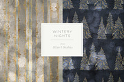 36 Winter Fairy Lights Gold Clipart, a Pattern Graphic by Blixa 6 Studios (Thumbnail 5 of 19)