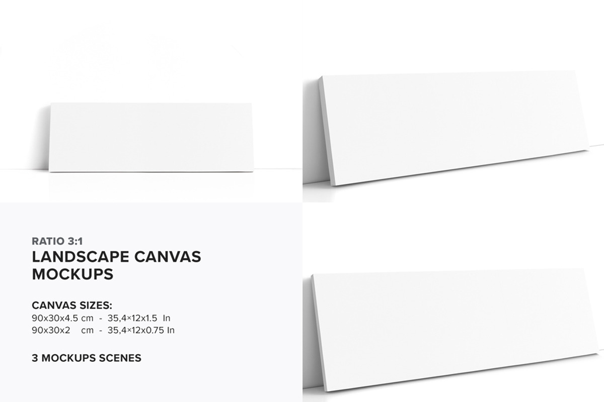 Canvas Mockups Bundle 2, a Merchandise Mockup by Mockups by Carlos Viloria (Photo 12 of 47)