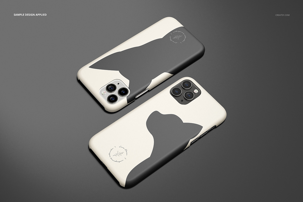 iPhone 11 Pro Matte Snap Case Mockup, an iPhone Mockup by creatsy5 (Photo 8 of 23)