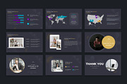 Modern Dark Theme Presentation Slide, a Presentation Template by SlideStack (Thumbnail 5 of 5)