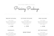 Pricing List, a Flyer Template by ARP Creation (Thumbnail 2 of 4)