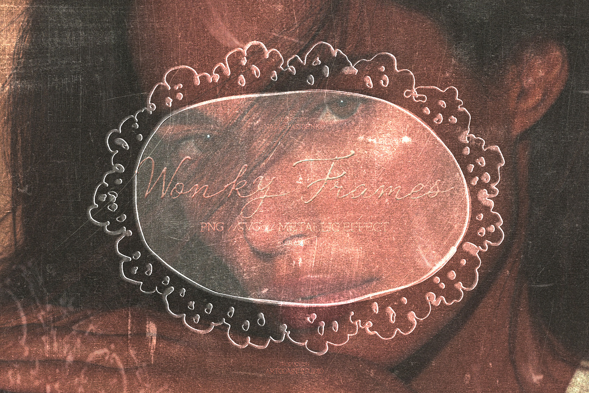 Hand-Drawn Vintage Wonky Frames, an Object Graphic by nadispasibenko (Photo 2 of 9)