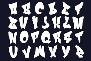 Oldskol - Graffiti Vector Font