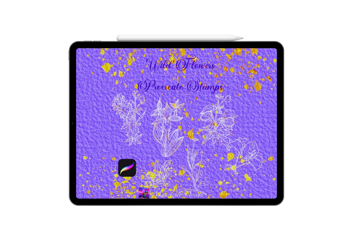 15 Beautiful Flowers Brush Stamps 25, a Brush Add-On by Manifesto Design Gallery (Photo 1 of 4)