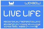 Funrecord Live LIfe font, a Font by weknow (Thumbnail 5 of 8)