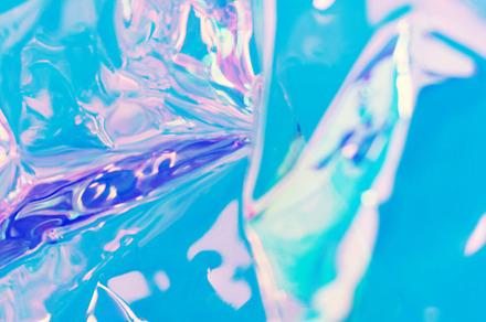 Banner - Blue soft focused hologram, an Abstract Photo by rorygez fresh