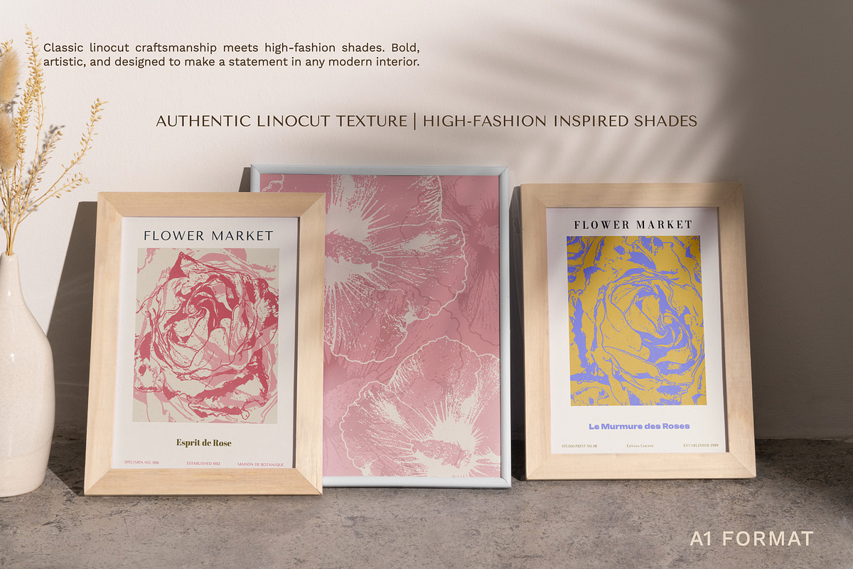 Flower Market: 23 Prints & Posters, a Poster Template by IuliiaSavko (Photo 7 of 12)