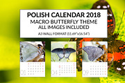 Polish Calendar 2018 Template, a Brochure Template by Feelings (Thumbnail 1 of 14)