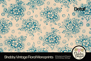 Shabby Vintage Floral Backgrounds, a Texture Graphic by Clikchic Designs (Thumbnail 6 of 10)