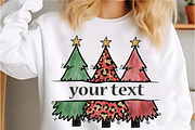 Christmas Trees Sublimation Design, an Illustration by Libby Wishes (Thumbnail 5 of 6)