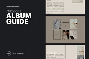Moody | Album Guide PDF, a Templates & Theme by Studio Leelou
