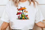Quirky Colorful Quirky frog Clipart, a Seasonal Illustration by Designworld (Thumbnail 7 of 10)