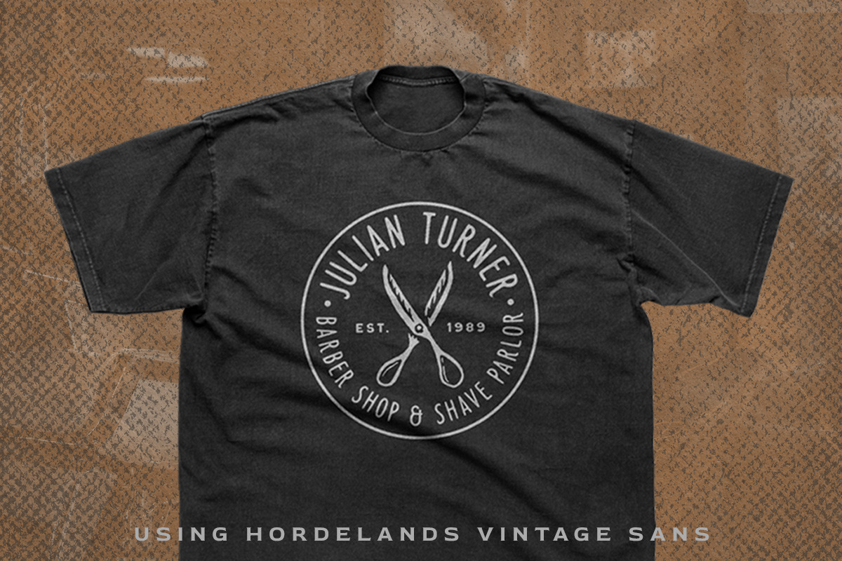 Horderlands - Condensed Vintage Sans, a Font by Letterhend Studio (Photo 9 of 9)