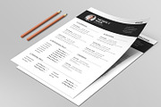 THE RESUME/CV, a Resume Template by graphicbox (Thumbnail 2 of 5)