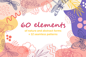 Organic natural set & patterns
