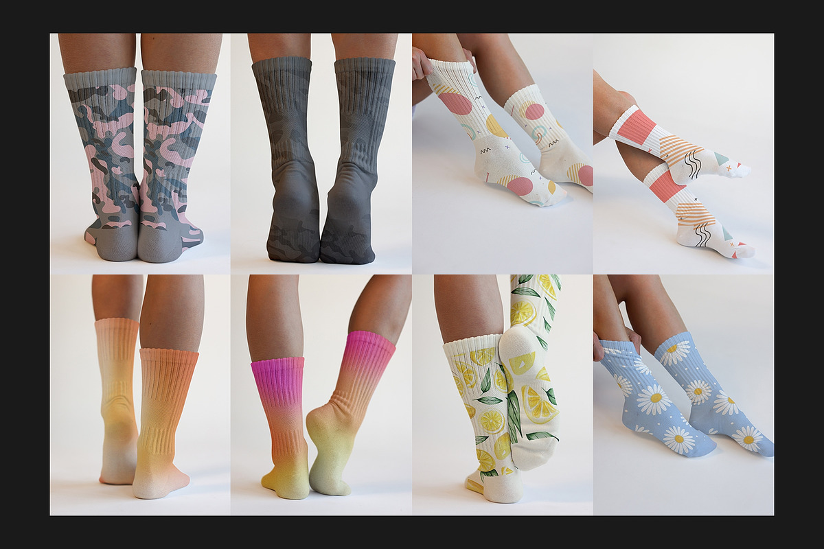 Socks Mockup Set, a Bottom Mockup by Freeman Studio (Photo 8 of 13)