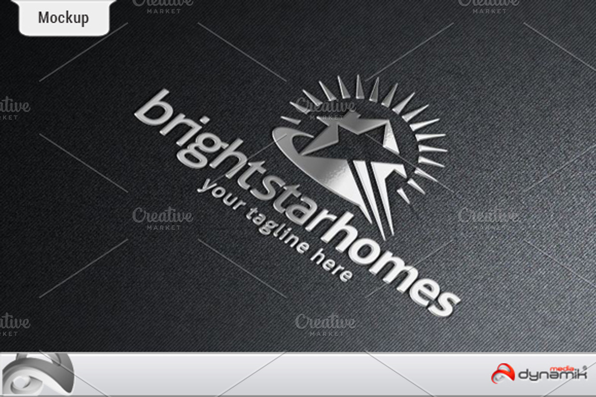 BrightHomeStar - Logo Template, a Branding & Logo Template by DynamikMedia (Photo 3 of 5)