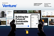 Venture Pitch Deck Kit Pro GSL, a Presentation Template by Unich Design Bureau (Thumbnail 1 of 4)