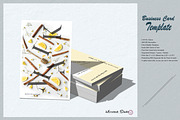 Business Card Template, a Business Card Template by Moontesk (Thumbnail 1 of 5)