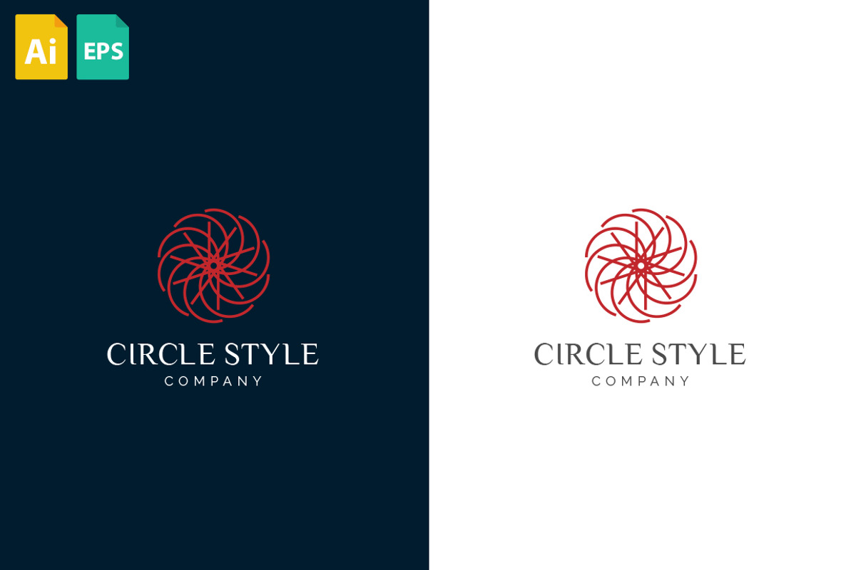 Circle Style Logo, a Branding & Logo Template by Schneider Design Store (Photo 2 of 2)