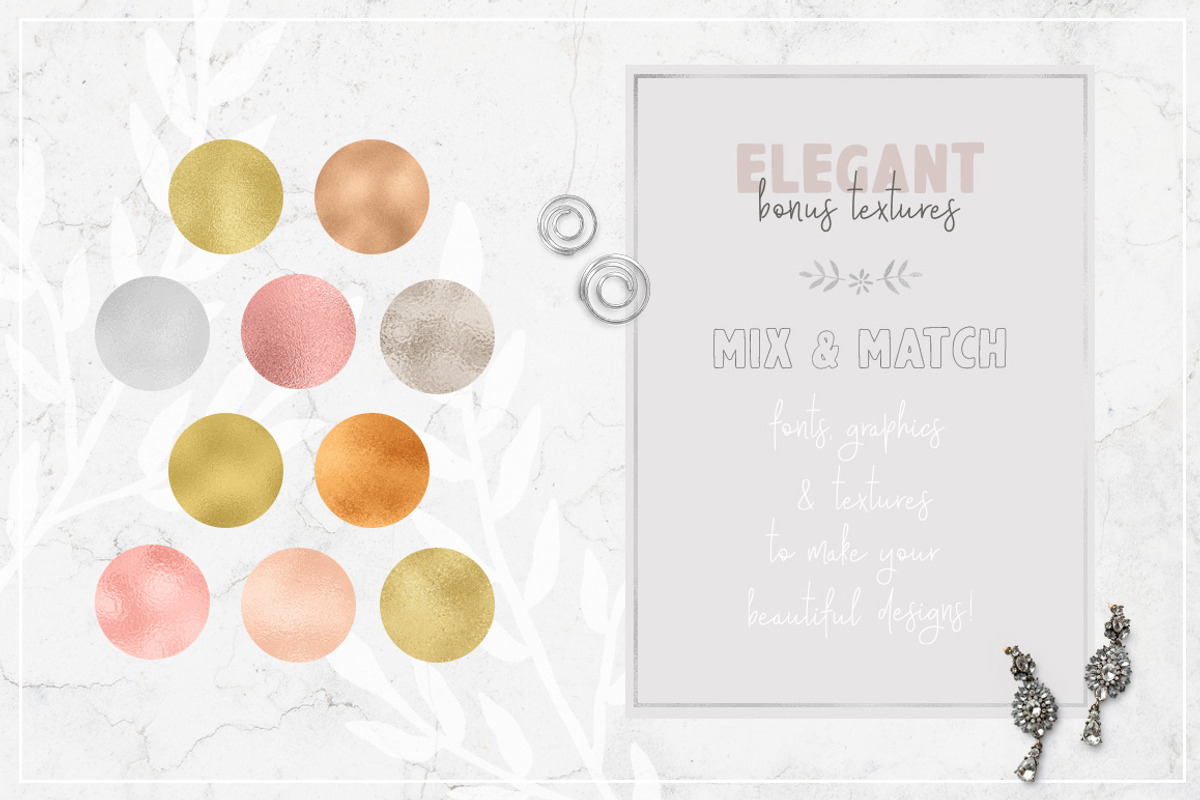 Font Pack & Mini Logo Creator, a Script Font by PeDe Designs (Photo 20 of 22)
