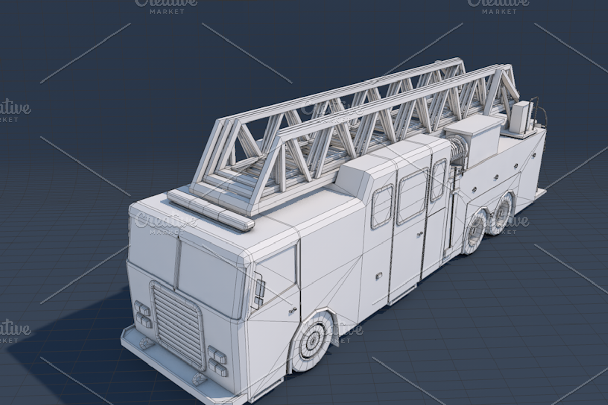 Ultimate Low Poly City Cars Pack, a Cars & Vehicle 3D Model by CreativeeArt (Photo 22 of 54)