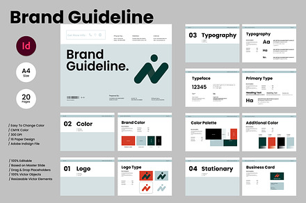 Brand Guideline Template Landscape