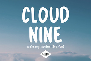 Cloud Nine | Display Font