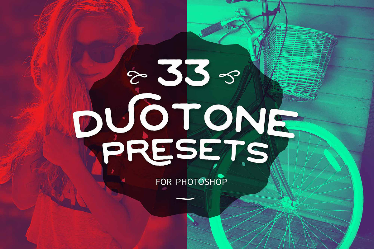 Duotone Presets for Photoshop, an Action Add-On by IRCF (Photo 1 of 13)