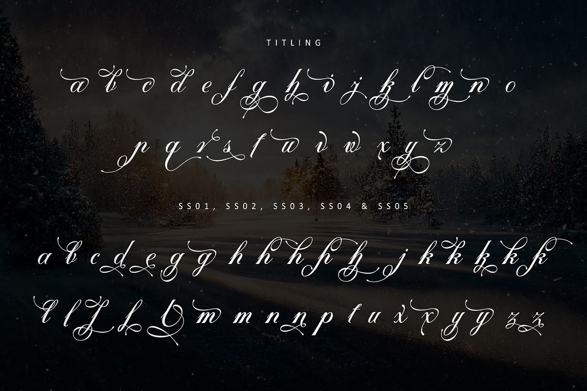 Christmas Angely, a Script Font by Letterara (Photo 12 of 14)