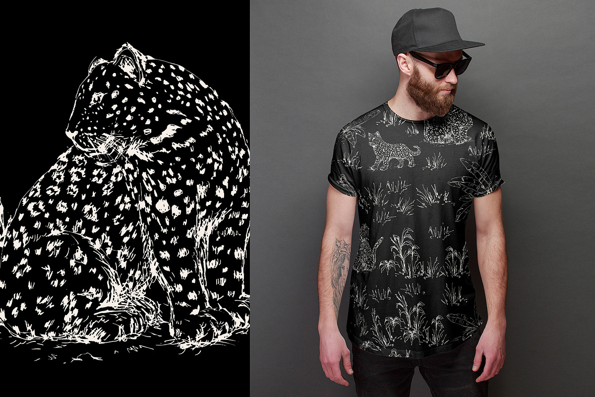 Wild Leopards, a Pattern Graphic by MalyskaStudio (Photo 6 of 15)