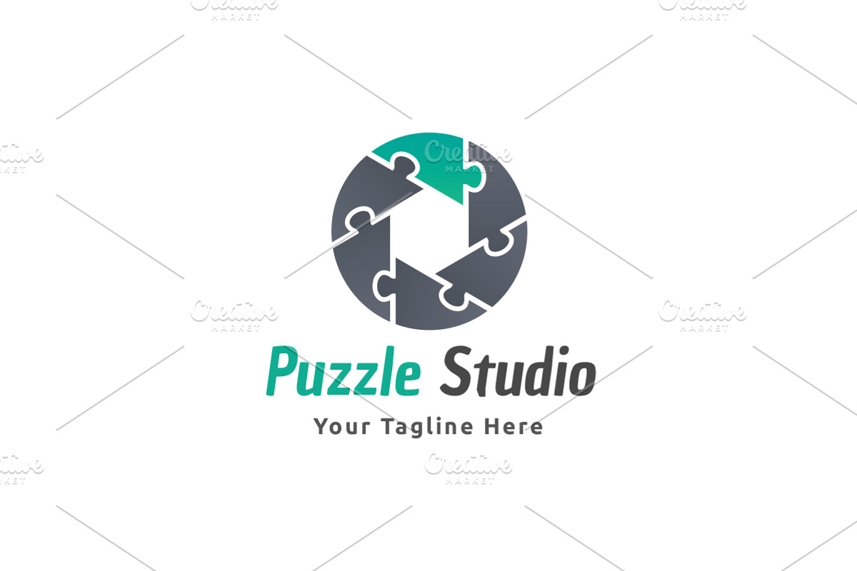 Puzzle Studio, a Branding & Logo Template by Martin-Jamez (Photo 1 of 3)