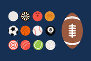 Sport equipment ball set, an Object Graphic by Lunarts Studio (Thumbnail 3 of 5)