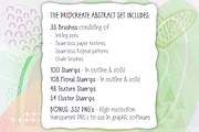 Abstract Procreate Brush Bundle, a Brush Add-On by cugypress (Thumbnail 3 of 23)