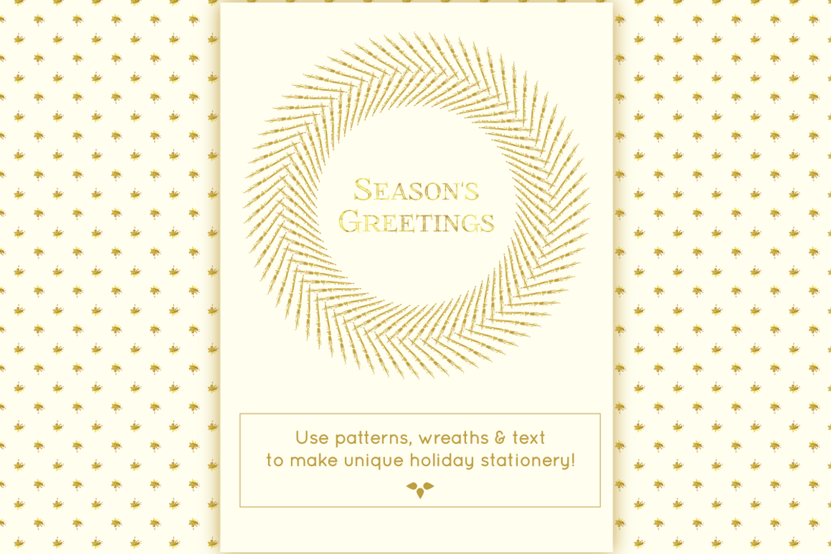 Opulent Gold Patterns, a Pattern Graphic by HMJS Designs (Photo 7 of 8)