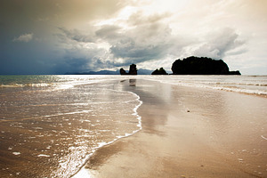 Beach Sunset, a Nature Photo by THP Creative