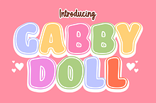 Gabby Doll - Kids Font Types